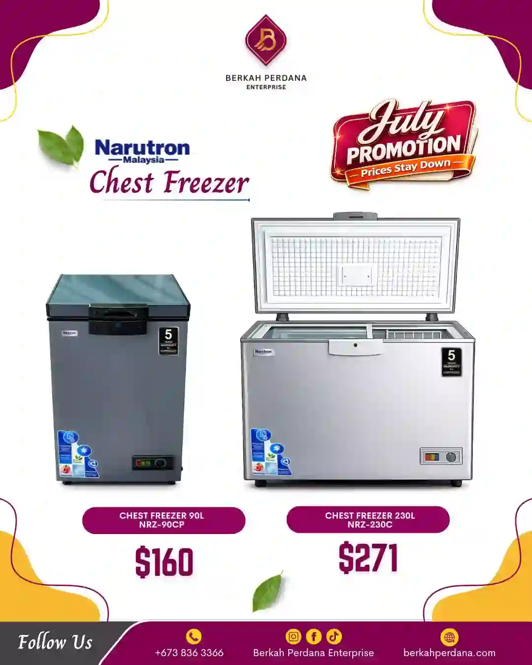 Chest Freezer Set 2