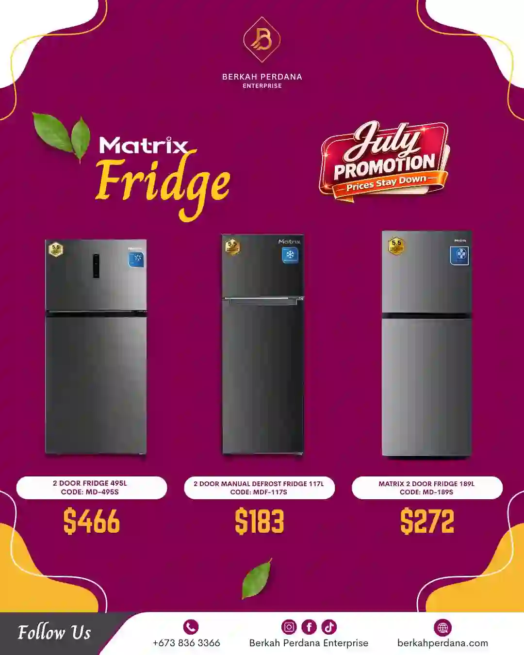 Refrigerator Set 2