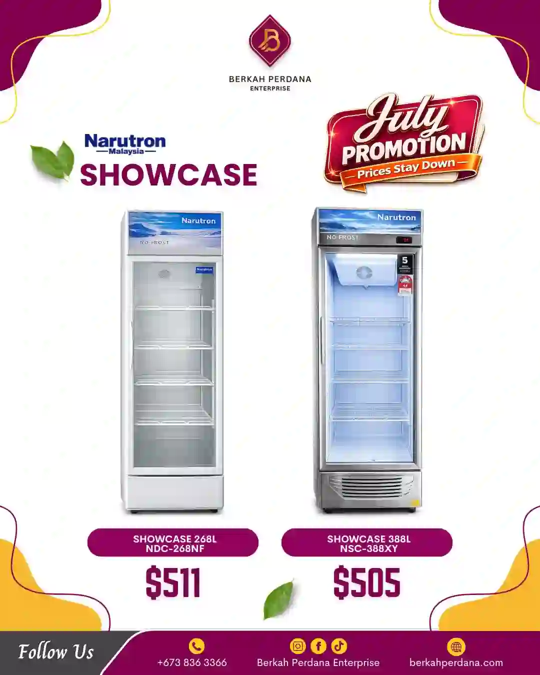 Showcase Cooler Set